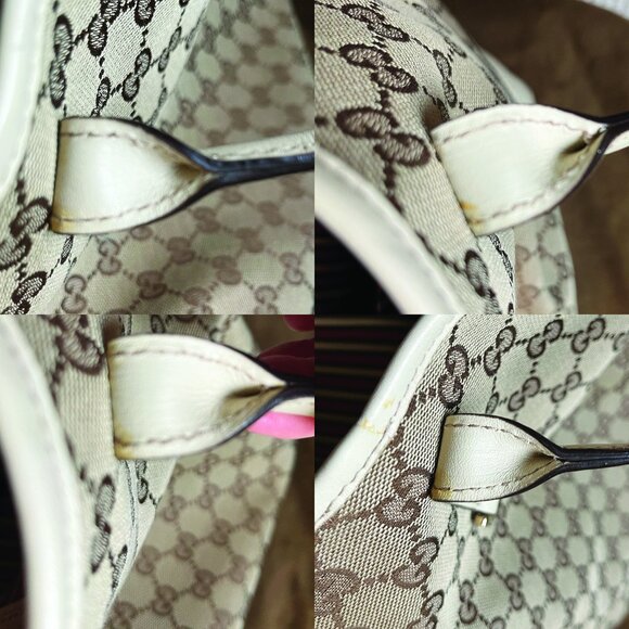 Gucci GG Canvas Shoulder Tote Bag - Authentic - Picture 17 of 17